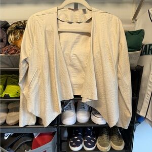 Willow Root Cream Textured Jacket